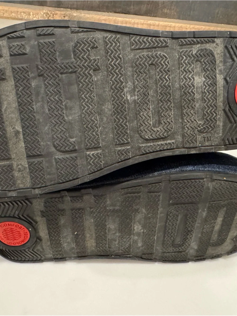 Fitflop Gen-FF Max Buckle Denim Back Strap Sandals